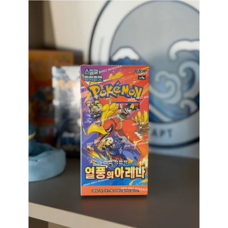 Pokémon Heat Wave Arena бустер-бокс (корейская версия)