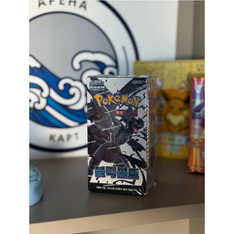 Pokémon Black Bolt бустер-бокс (корейская версия)