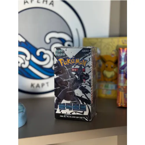 Pokémon Black Bolt бустер-бокс (корейская версия)
